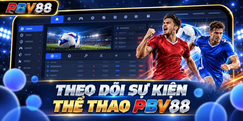 THEO DÕI SỰ KIỆN THỂ THAO PBV88